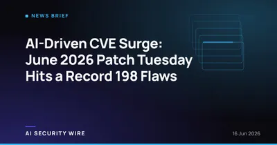 img of AI-Driven CVE Surge: June 2026 Patch Tuesday Hits a Record 198 Flaws