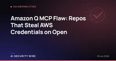 img of Amazon Q MCP Flaw: Repos That Steal AWS Credentials on Open