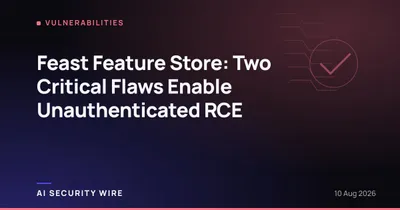 img of Feast Feature Store: Two Critical Flaws Enable Unauthenticated RCE