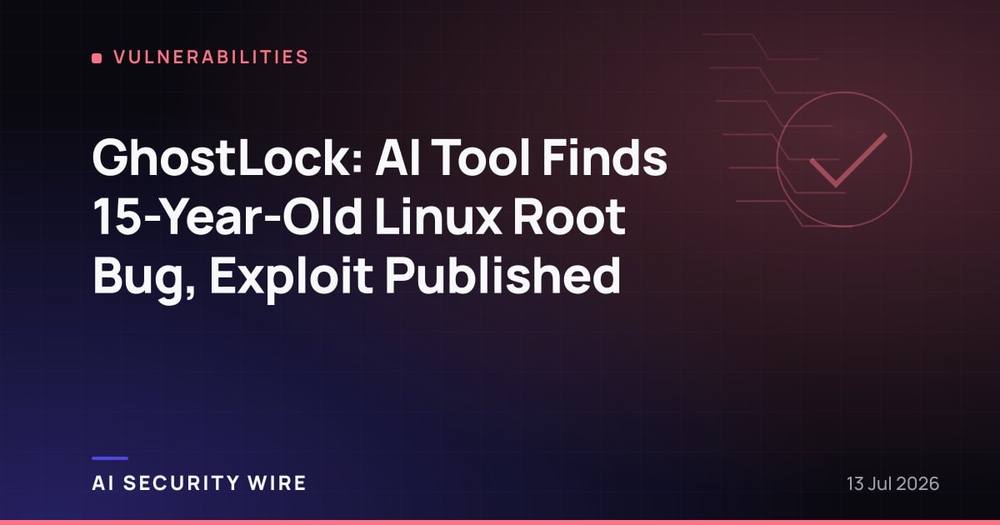 img of GhostLock: AI Tool Finds 15-Year-Old Linux Root Bug, Exploit Published