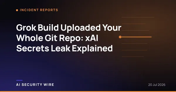 img of Grok Build Uploaded Your Whole Git Repo: xAI Secrets Leak Explained