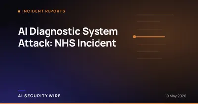 img of AI Diagnostic System Attack: NHS Incident