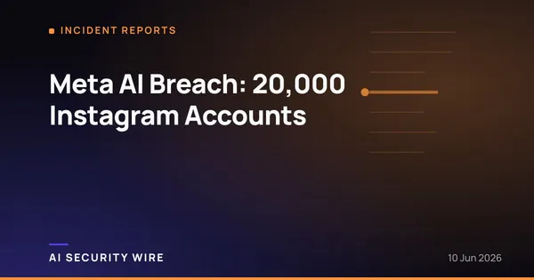 img of Meta AI Breach: 20,000 Instagram Accounts
