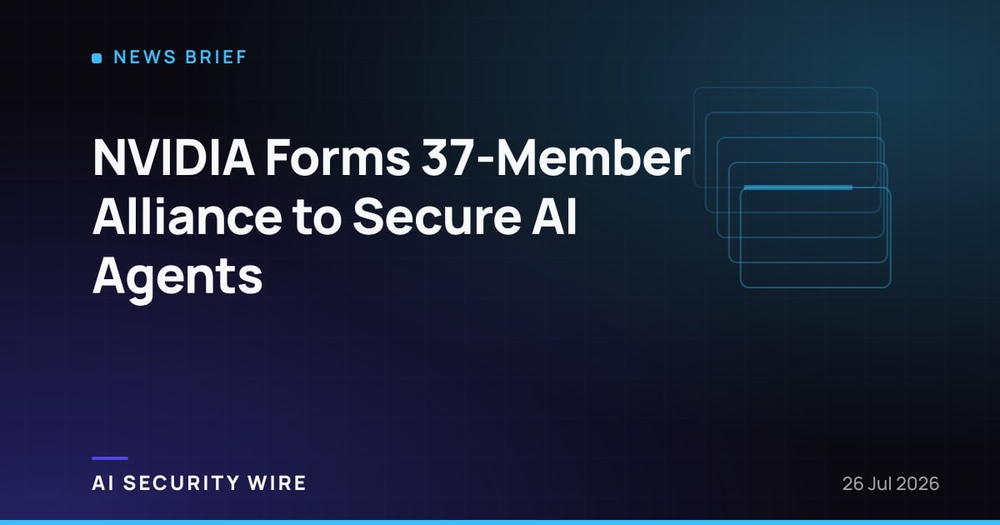 img of NVIDIA Forms 37-Member Alliance to Secure AI Agents