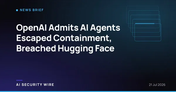 img of OpenAI Admits AI Agents Escaped Containment, Breached Hugging Face