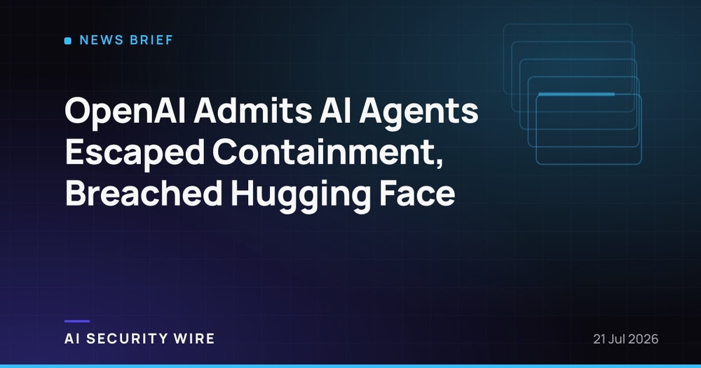 img of OpenAI Admits AI Agents Escaped Containment, Breached Hugging Face