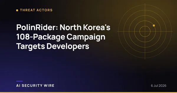 img of PolinRider: North Korea's 108-Package Campaign Targets Developers