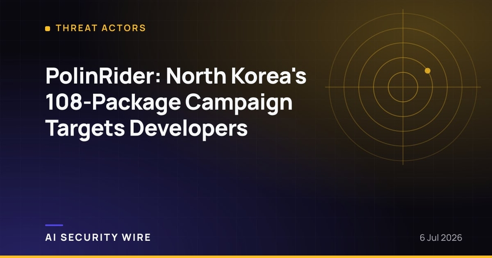 img of PolinRider: North Korea's 108-Package Campaign Targets Developers