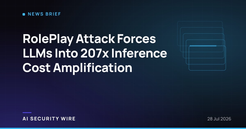 img of RolePlay Attack Forces LLMs Into 207x Inference Cost Amplification
