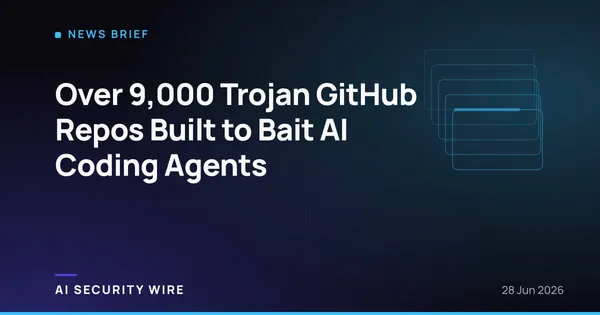 img of Over 9,000 Trojan GitHub Repos Built to Bait AI Coding Agents